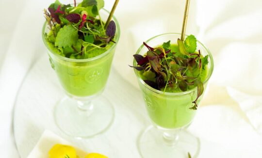 Žali šaltibarščiai