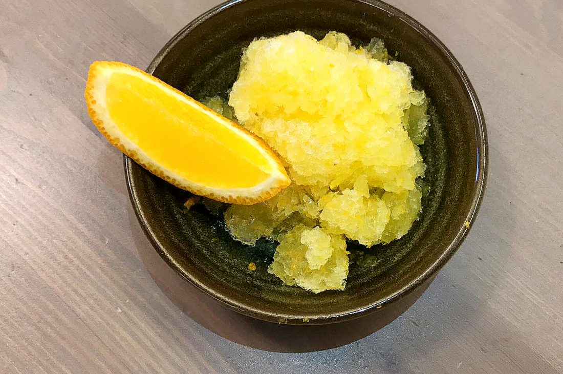 Apelsinų granita